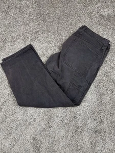 Madewell Hose Herren 34x30 schwarz Relaxed Straight Workwear Doppelknie Baumwolle - Bild 1 von 18