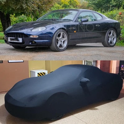 Cubierta de coche elástica satinada interior a prueba de polvo arañazos para Aston Martin DB7 DB9 DB11 Foto 1 de 4