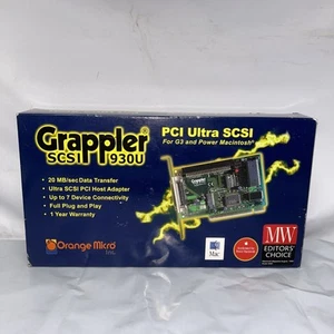 Orange Micro Grappler PCI Ultra SCSI For G3 And Power Macintosh Mac *NOB* - Afbeelding 1 van 5