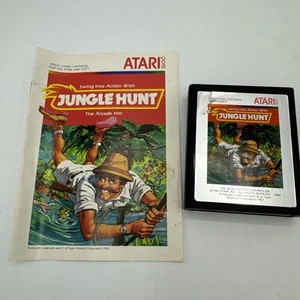 Atari Jungle Hunt (Atari 2600, 1983) Manual Included Retro - Picture 1 of 4