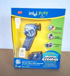 NEU 2001 Intel Play Digital Movie Creator USB Videokamera Software Kit PC NiB - Bild 1 von 5