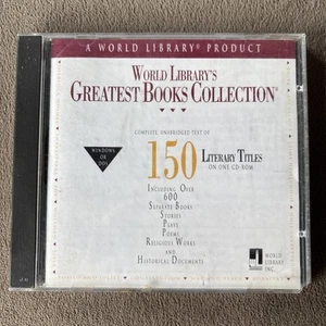 World Library's Greatest Books Collection (1993) - New CD-ROM! 150 Titles!     - Afbeelding 1 van 4