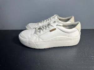 Dr. Scholls weiße bequeme Leder-Sneaker Damengröße 6M - Bild 1 von 9