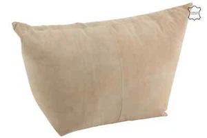 Sacco a pelo cuscino per seduta cuscino per pavimento sgabello pelle alta qualità SITTING POINT 54 x 80 x 45 cm - Foto 1 di 3