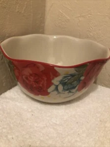 Pioneer Woman Vintage Floral Mixing Bowl Stoneware Floral - Picture 1 of 5
