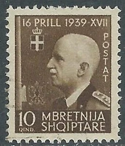 1942 ALBANIA USATO UNIONE ITALO ALBANESE 10 Q - RF20-9 - Imagen 1 de 1