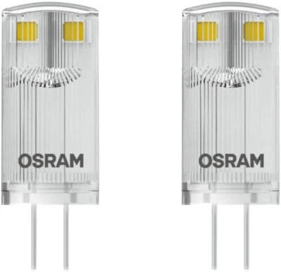 Lampadina Led Osram Star Pin 10 Attacco G4 0.9W  Warm White - 2700K 12V - Immagine 1 di 4