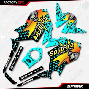 Cyan Spark Racing Graphic kit fits Honda Grom 2017 2018 2019 2020 MSX125 - Picture 1 of 4
