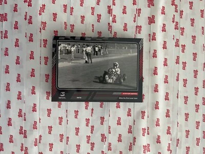 2023 Topps Now Formula 1 F1 Story of Ayrton Senna #2 WINS HIS FIRST EVER RACE - Image 1 of 2