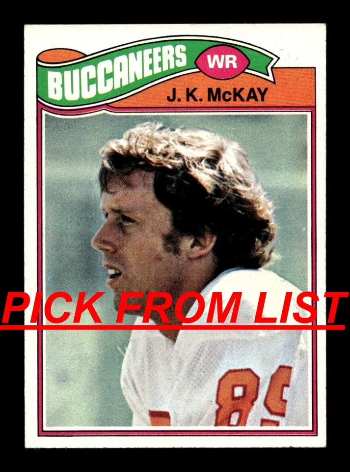 1977 Topps Football 266-527 EX/EX-MT Pick From List All PICTURED pp2 - Image 1 of 1