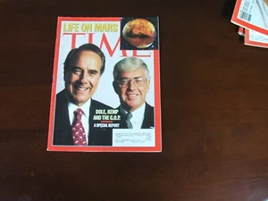 Time Magazine 19. August 1996 Dole Kemp & The G.O.P. & Leben auf dem Mars - Bild 1 von 2