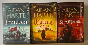 Novela de libro Aiden Harte The Wave Trilogy (2014) - fantasía de acción madura para adultos - Imagen 1 de 12