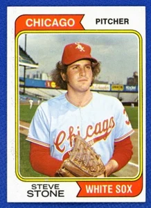 1974 Topps Baseball Set Break # 486 Steve Stone Chicago White Sox VGEX-EX - Picture 1 of 2