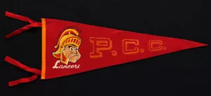 Pasadena City College SEHR SELTEN 1960er Wollwimpel Vintage PCC Lanzetten Fußball - Bild 1 von 4