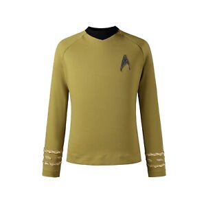 Mens Captain Kirk Costume Season 3 Tunic Shirt M To 4xl