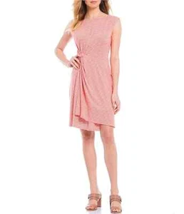 NWT Tommy Bahama Womens M Medium Side Twist Soft Stretch Pink Dress - Picture 1 of 9