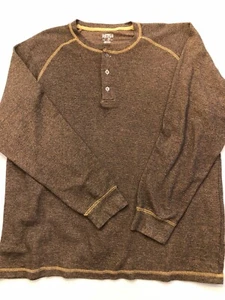 Red Head Sweater Men's 2XL Brown Knit Crew Pullover Long Sleeve - Picture 1 of 5