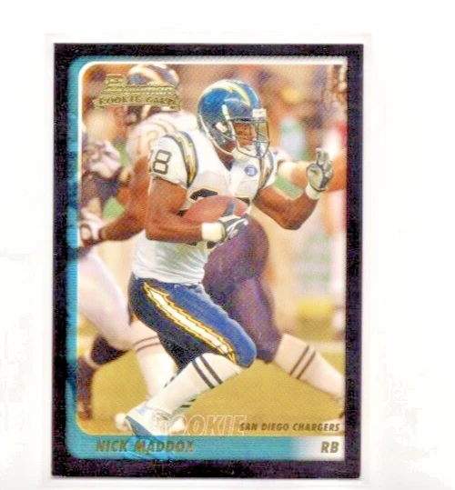 2003 Bowman  #271 - Nick Maddox RC - San Diego Chargers - Image 1 of 2
