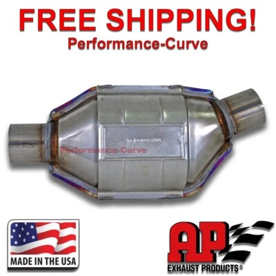 2" AP Exhaust Catalytic Converter True OBDII - 608284 - Image 1 of 4