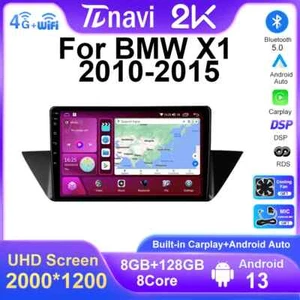 Para BMW X1 E84 2010-2015 Android Carplay Radio Coche Reproductor Multimidia Pantalla GPS - Imagen 1 de 32