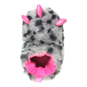 NWT Wonder Nation Infant Girls size 5 (12M-18M) Faux Fur Monster Claw Slippers - Picture 1 of 5