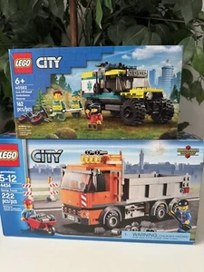 New LEGO City Dump Truck 4434 & 4x4 Off Road Ambulance Rescue 40582 - Picture 1 of 8