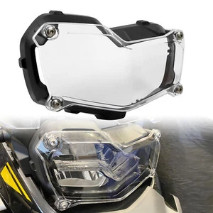 Clear Headlight Guard Cover Protector Fit For BMW F750GS F850GS K82 2018-2024 - Picture 1 of 8