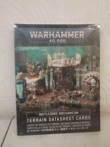 WARHAMMER 40,000 BATTLEZONE - MECHANICUM TERRAIN DATASHEET CARDS - NEW - #P - Picture 1 of 2