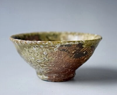 Tatsuzo Shimaoka Guinomi Sake Cup Japanese Ceramic Pottery Art Sakazuki Japan - Image 1 of 4