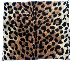 Marvic Textiles Leopard Print Upholstery Fabric 5893-1 100% Cotton 12x13” - Foto 1 di 8