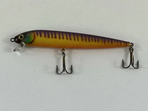 Joe Butcher Shallow Raider Purple Orange Fishing Lure 5+” Freshwater Crankbait - Picture 1 of 9