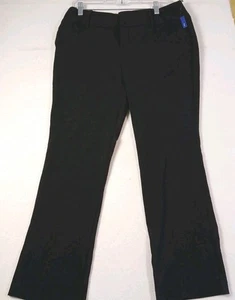 Apt. 9 Dress Pants 10P Black Bootcut Tummy Control Womens NWT Midrise - Picture 1 of 9