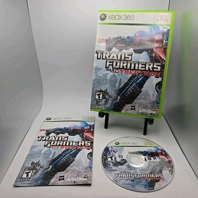 Transformers: War for Cybertron (Microsoft Xbox 360, 2010) Completo En Caja 🔥  Foto 1 de 4