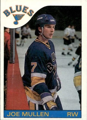 1985-86 O-Pee-Chee SET BREAK #7 Joe Mullen NMMT - Image 1 of 2