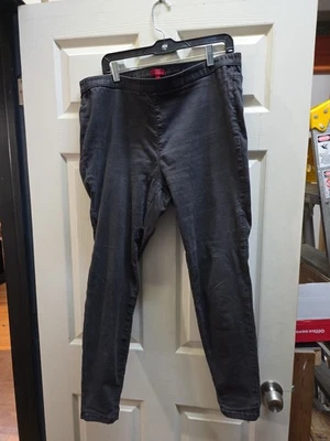 Jennifer Lopez Womens Pants Chino Skinny Black 16w - Image 1 of 4