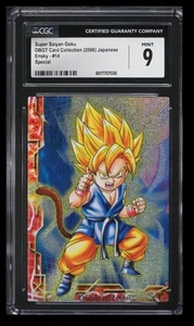 2006 Ensky Card Collection Super Saiyan Goku CGC 9 Japanese #14 Special - Picture 1 of 2