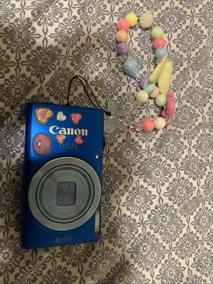 Canon PowerShot ELPH 115 IS / IXUS 132 16.0MP Digital Camera - Blue - Image 1 of 4