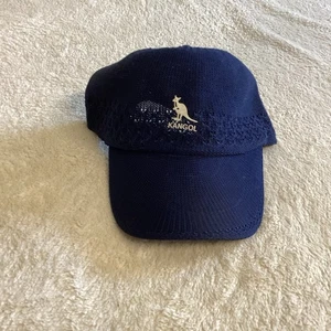 Kangol Unisex Baseball Cap Tropic 7100 Blue Adjustable Strap EUC Pristine - Picture 1 of 11