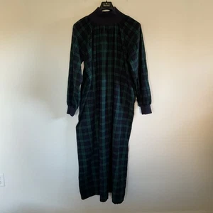 Camisón The Vermont Country Store Talla 2XL Algodón Portugués Franela Cuello Simulado - Imagen 1 de 7