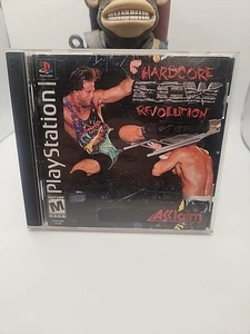 ECW: Hardcore Revolution (Sony PlayStation 1, 2000) Nur Spiel und Anleitung - Bild 1 von 3