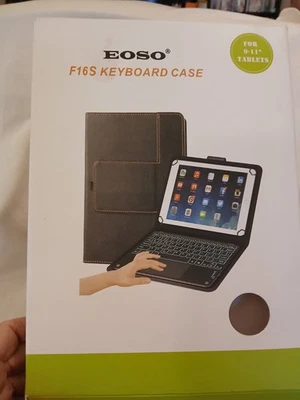 Nuevo En Caja, Estuche para Tablet EOSO Todo en Uno F16s Funda con Teclado 9 a 11" Tablet Foto 1 de 4