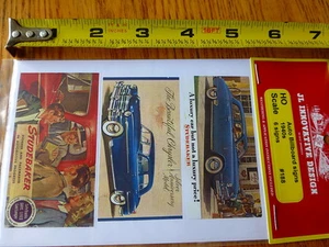 JL Innovative Design HO #188 Auto Billboard Signs 1940's (6 Signs) Paper - Picture 1 of 2