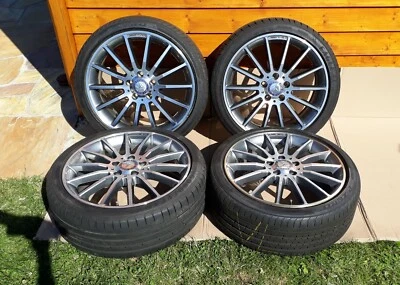 Mercedes-Benz AMG Vielspeichen Felgen Satz 18 Zoll mit Sommerreifen - Neuwertig - Bild 1 von 2