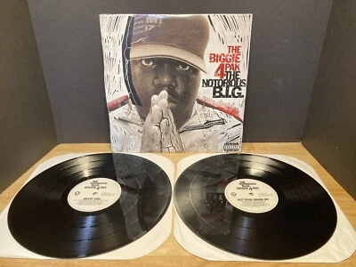 The Notorious B.I.G. The Biggie 4 Pak 2005 12” Vinyl 2 LP Bad Boy - Image 1 of 4