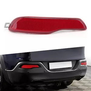 Left Driver Side Rear Bumper Light Reflector Lamp For 2014-2018 Jeep Cherokee - Picture 1 of 9