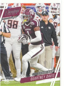 2020 Chronicles Draft Picks Prestige #17 Quartney Davis Vikings - Bild 1 von 1