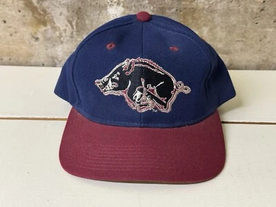 Zephyr Graf-X Arkansas Razorbacks Snapback Hat One Size Vintage Football NCAA - Image 1 of 4