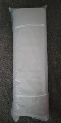 Ikea AINA Fabric FULL BOLT Light Gray 100% Linen 901.598.87 Sewing Material NEW - Image 1 of 4