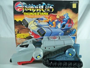 K24i99463 THUNDERTANK W/ BOX 100% COMPLETE THUNDERCATS 1985 ORIGINAL LJN VINTAGE - Picture 1 of 19
