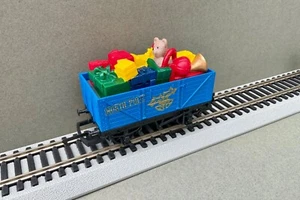 Vagón Hornby Santa Express azul calibre 0-0 - Imagen 1 de 3